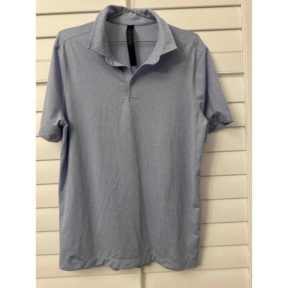 Lululemon Short-Sleeve Polo Shirt Men’s size Large - Picture 2 of 5